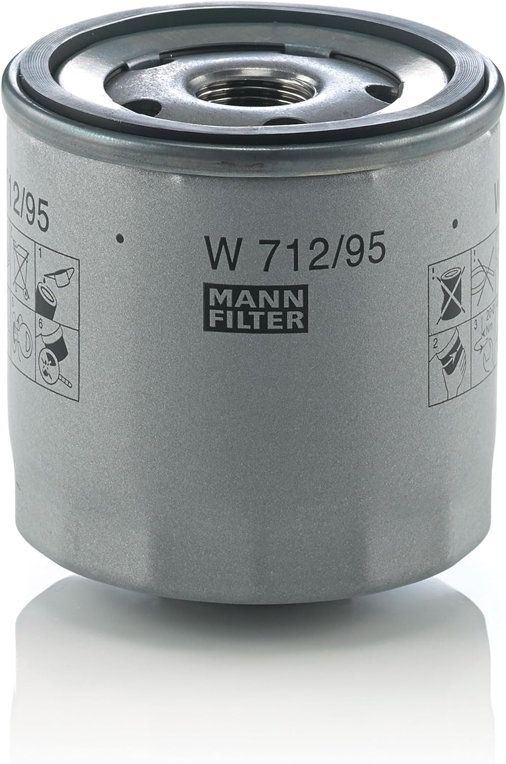 MANN-FILTER W 712/95 Oil Filter – For Passenger Cars