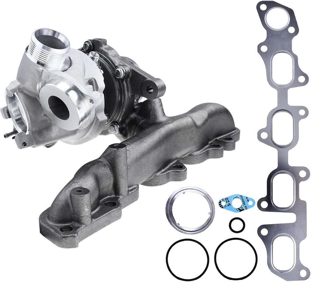 Frankberg Turbocharger 813860-0001 | Compatible with VW Golf Alltrack, Audi A3 8V, Skoda Octavia III, Seat Leon SC 1.4 TSI