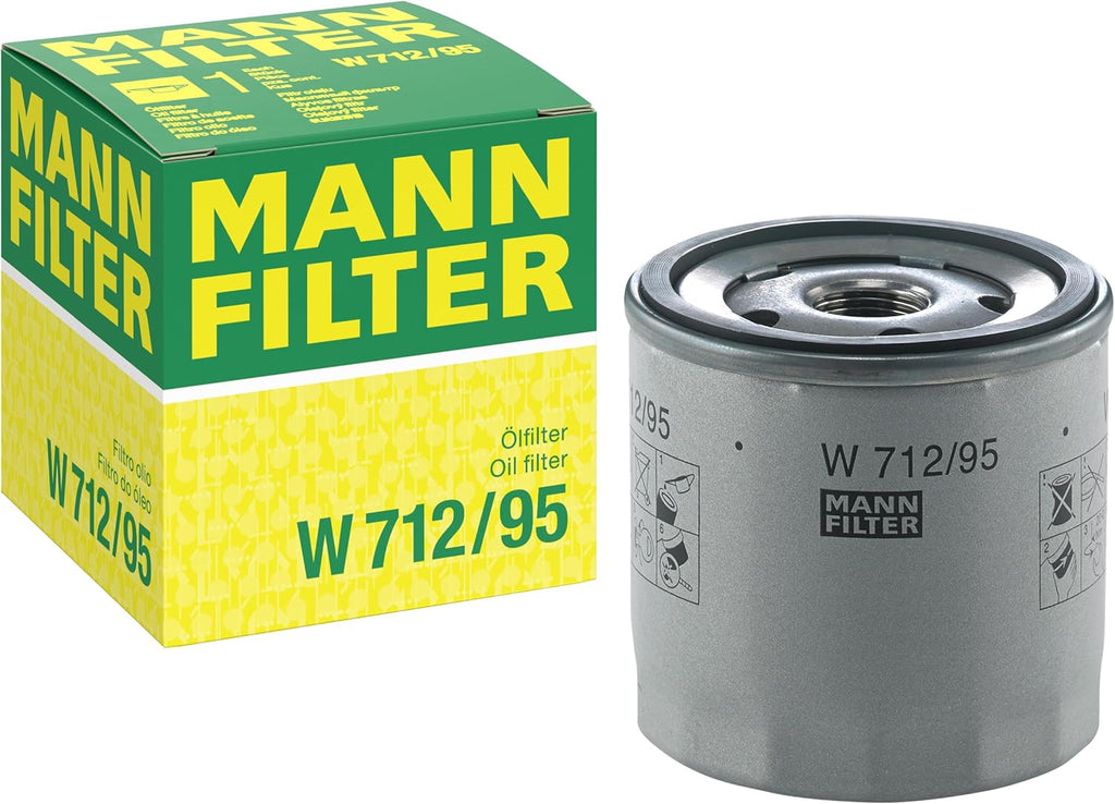 MANN-FILTER W 712/95 Oil Filter – For Passenger Cars